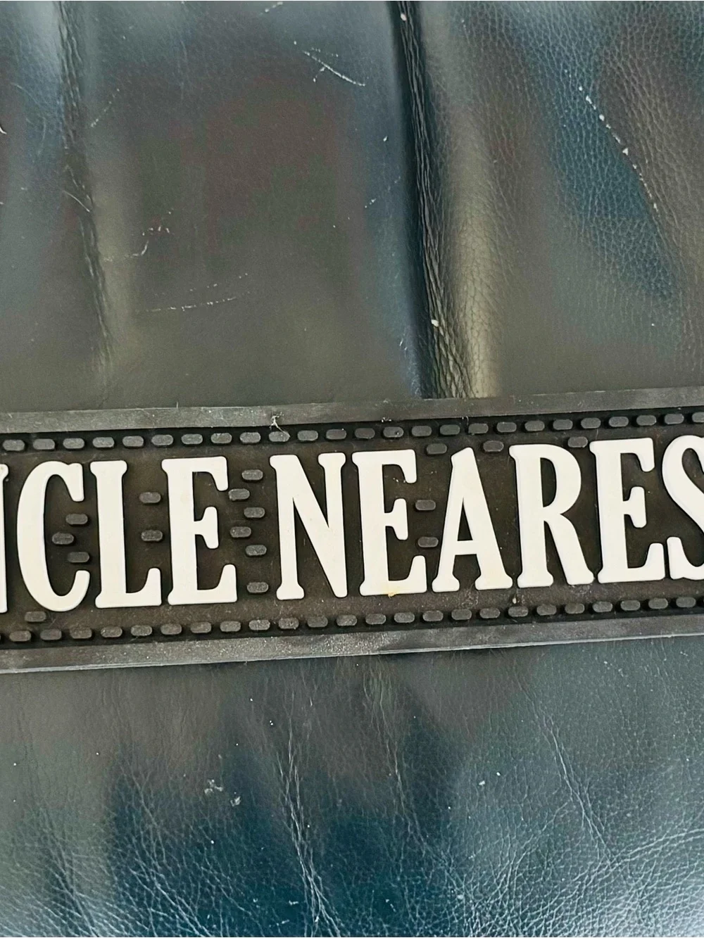 Uncle Nearest Premium Whiskey Black Rubber Bar Mat